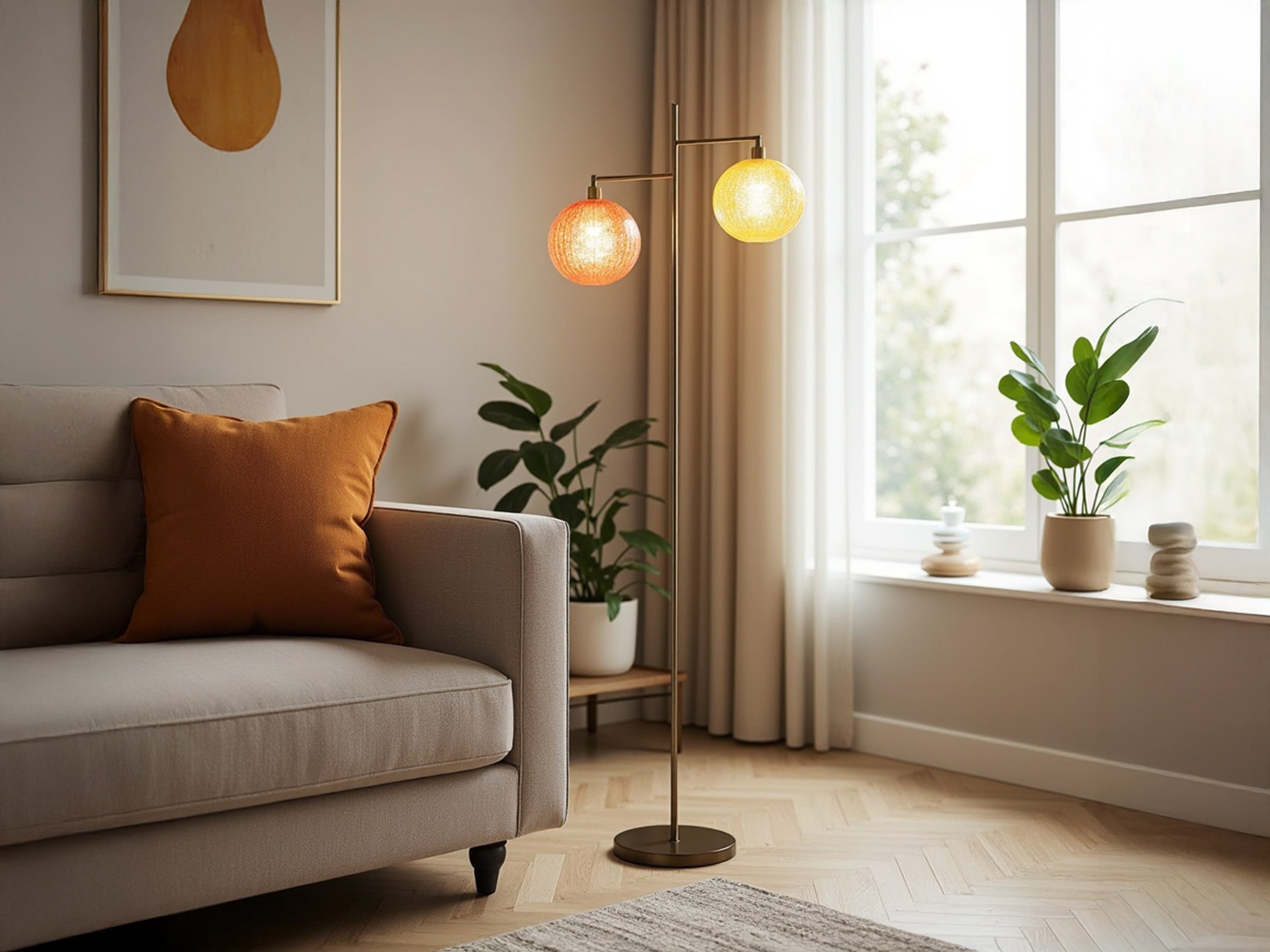 Customized Tall Floor Lamp